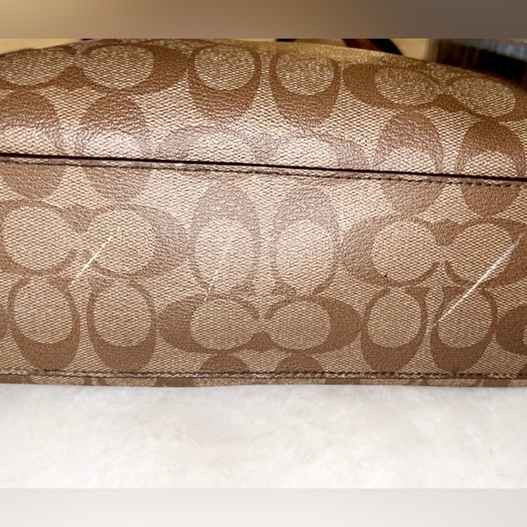 COACH Monogram Leather Bag - Picture 7 of 10